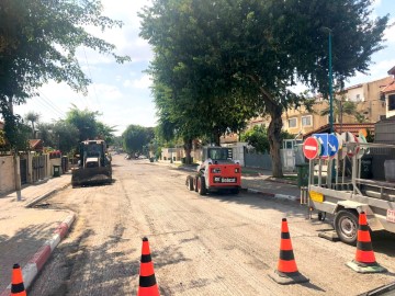 עיריית לוד משדרגת את רחוב ההסתדרות בעלות של כמיליון ש"ח