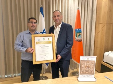 השקעה של מיליונים בלוד: עיריית לוד וקק"ל חתמו על אמנה לשיתוף פעולה