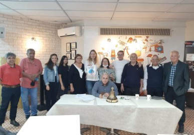 מועדון רוטרי לוד – אורח הקרן לפיתוח לוד