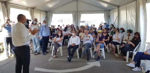 תודה לראש העיר לוד על התמיכה במאבק העובדות והעובדים הסוציאליים