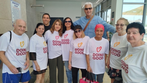 כ-100 מעשי חסד ונתינה לזולת נעשו בלוד ביום המעשים הטובים 2025