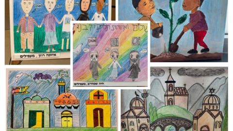 תלמידי לוד מציירים: "לוד, פסיפס של תרבויות וחיים משותפים"