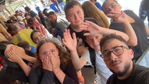 לוד כבשה את הלונה פארק: 400 בני נוער מהעיר ביום כיף בתל אביב