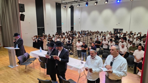 אחר חצות הלילה: מעמד סליחות ראשון בלוד והרצאות מחזקות לחודש הרחמים