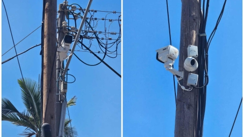 חוק ומשילות: עיריית לוד הורידה מצלמות פרטיות שהותקנו שלא כחוק במרחב הציבורי 