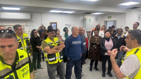 תרגיל פתיחת מרכז הגנרציה בלוד הסתיים בהצלחה