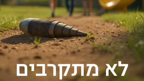 עיריית לוד קוראת לציבור: אל תתקרבו לנפלים, דווחו מיד למשטרה 