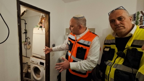 נס גדול בלוד: שבר יירוט כבד חדר לבית - המשפחה ניצלה 