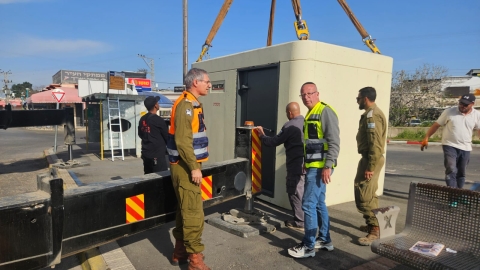 'שאגת הארי': עיריית לוד ממשיכה כל העת לשמור על ביטחון התושבים ומציבה 8 מיגוניות נוספות במרחב הציבורי