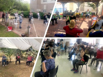 העיקר להמשיך לזוז! התעמלות לקשישים בלוד גם בתקופת הקורונה