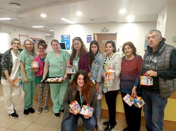 אקים לוד - סיום מרגש לתרומה עם תמורה מתוקה בחנוכה