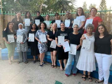 17 נשים בלוד סיימו את הכשרת "שומרות עלייך" – לצמצום האלימות במשפחה