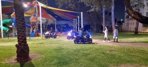 שבחים והערכה מראש העיר ליחידת האופנועים בלוד