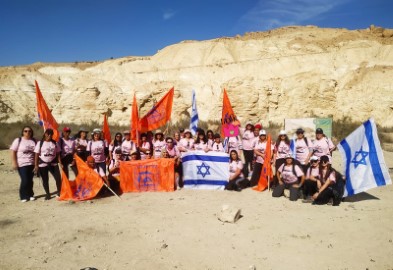 המלכות של לוד: 50 נשים תושבות העיר יצאו למסע מרתק במדבר